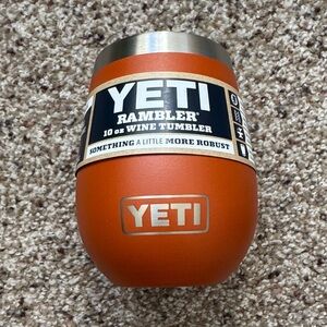 YETI Rambler 10 oz Orange Tumbler